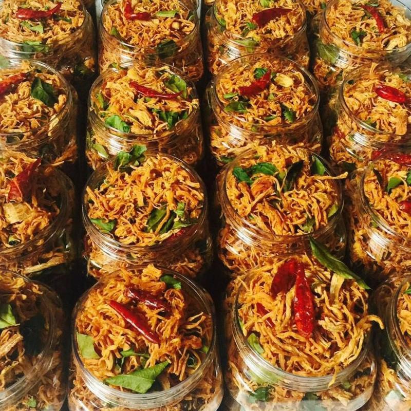 500G Khô Gà Lá Chanh Thượng Hạng 1 Hủ (Giòn ngon - Đậm vị) - Trai Đẹp Snack