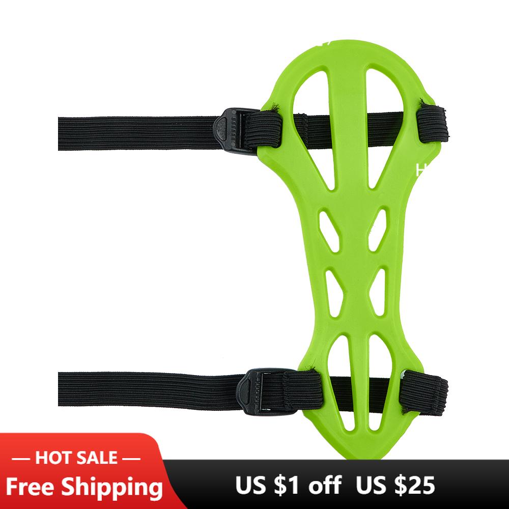 Bắn cung bảo vệ cánh tay cho người bảo vệ huấn luyện bắn súng truyền thống recurve Color: Green