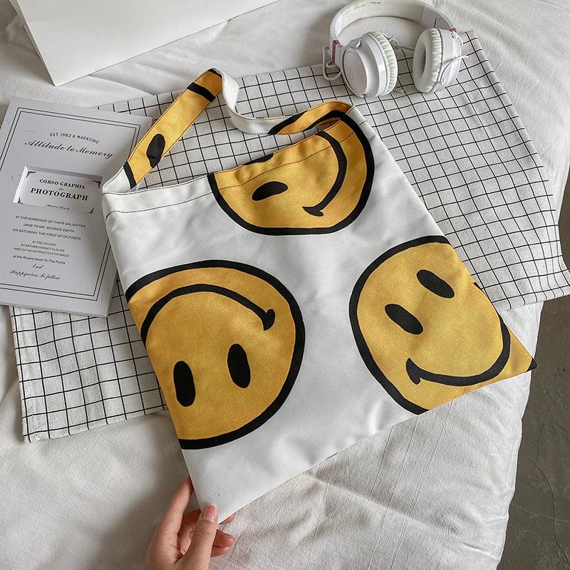 Túi Xách Nữ Thời Trang Tất Cao Cổ Cao Cấp Bé Gái Đeo Vai Vải Bố Tote Túi Nữ Du Lịch Cổ Tất Cao Cổ Mới Vai túi