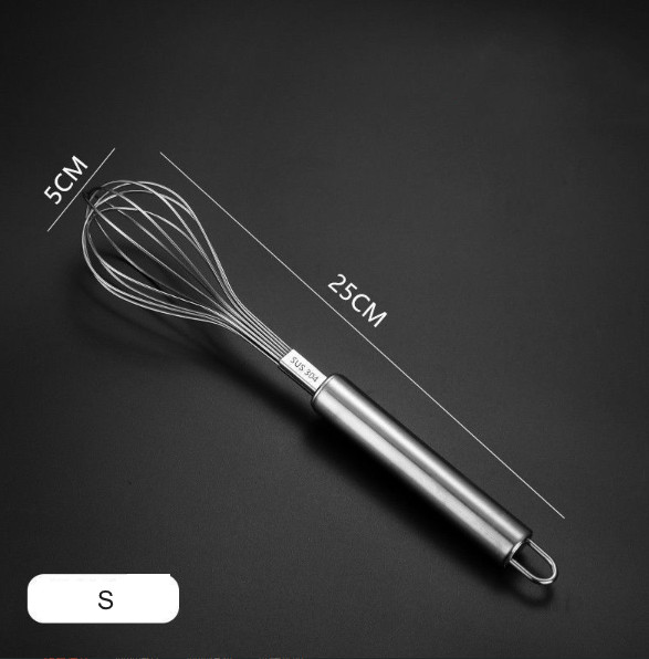 Dụng cụ đánh trứng / đánh bột bằng Inox cầm tay đa năng