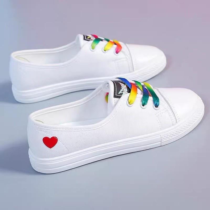 Giày Lười Nữ Kiểu Dáng Thể Thao , Slip On Bata Sneaker Hàn Quốc Cho Bạn Nữ Thích Tối Giản mẫu mới Hot trend 2021