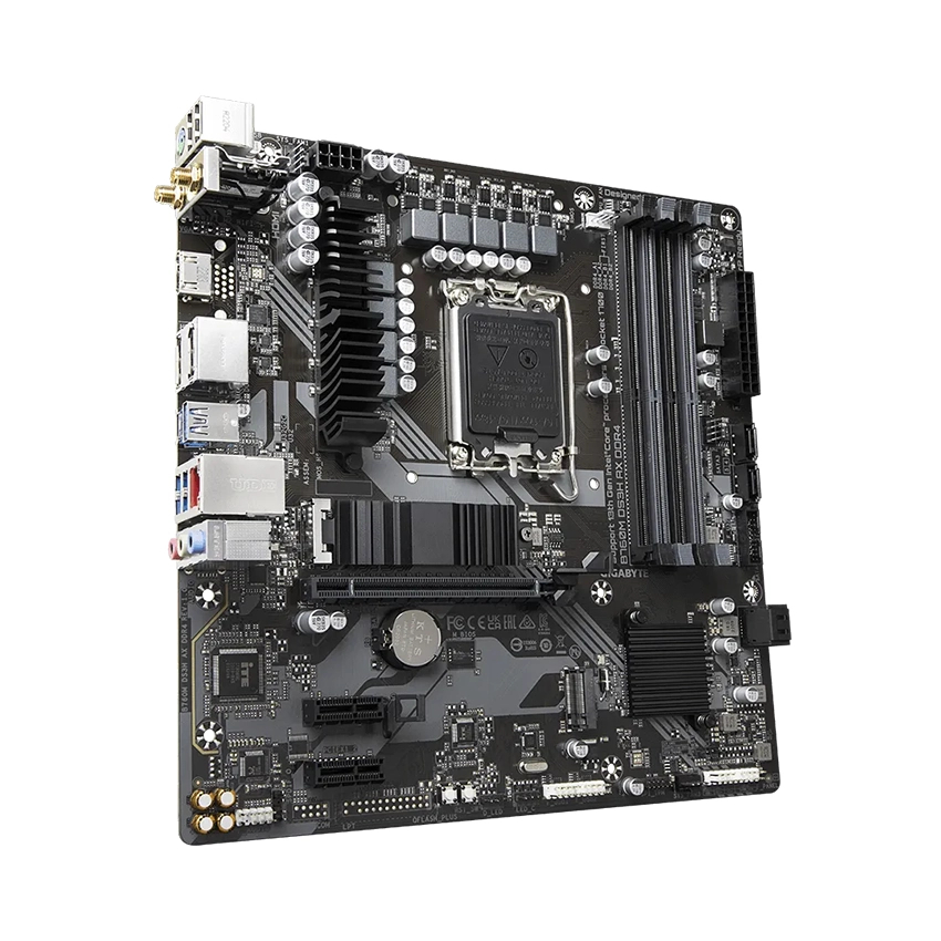 Mainboard Gigabyte B760M DS3H AX DDR4 (Intel B760, Socket LGA1700, M-ATX, 4 khe RAM DDR4) - Hàng Chính Hãng