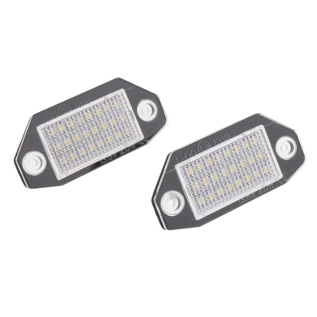 2 Pack Truck LED Tail Lamp Rear Number  Light Bulbs For