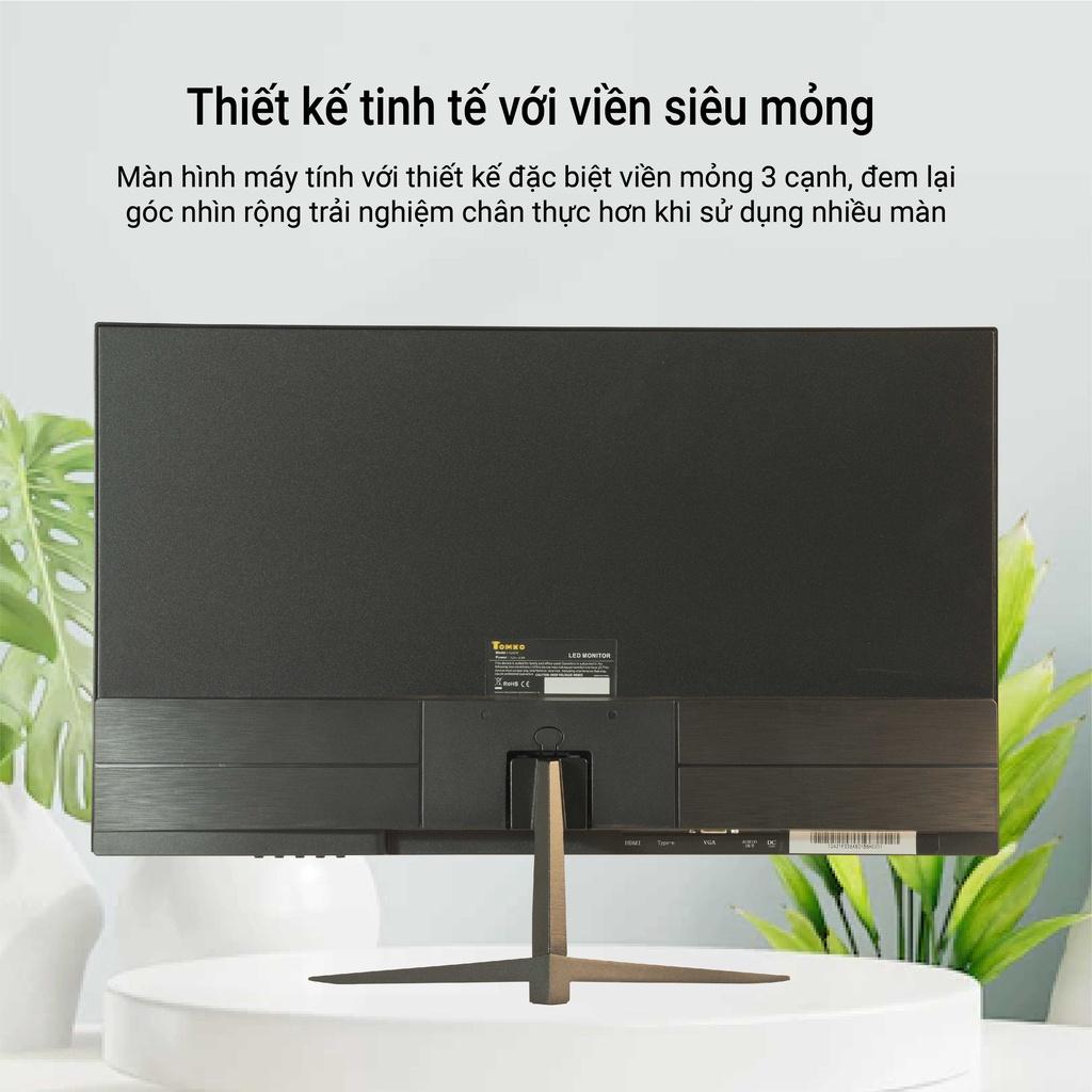 Màn hình máy tính Tomko T2421F 24 inch full viền IPS 75Hz – Siêu chất lượng - Hàng Chính Hãng Tomko