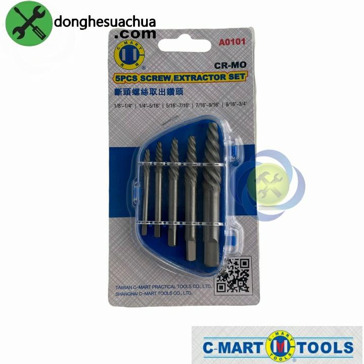 Bộ lấy ốc gãy 5 chi tiết C-Mart A0101