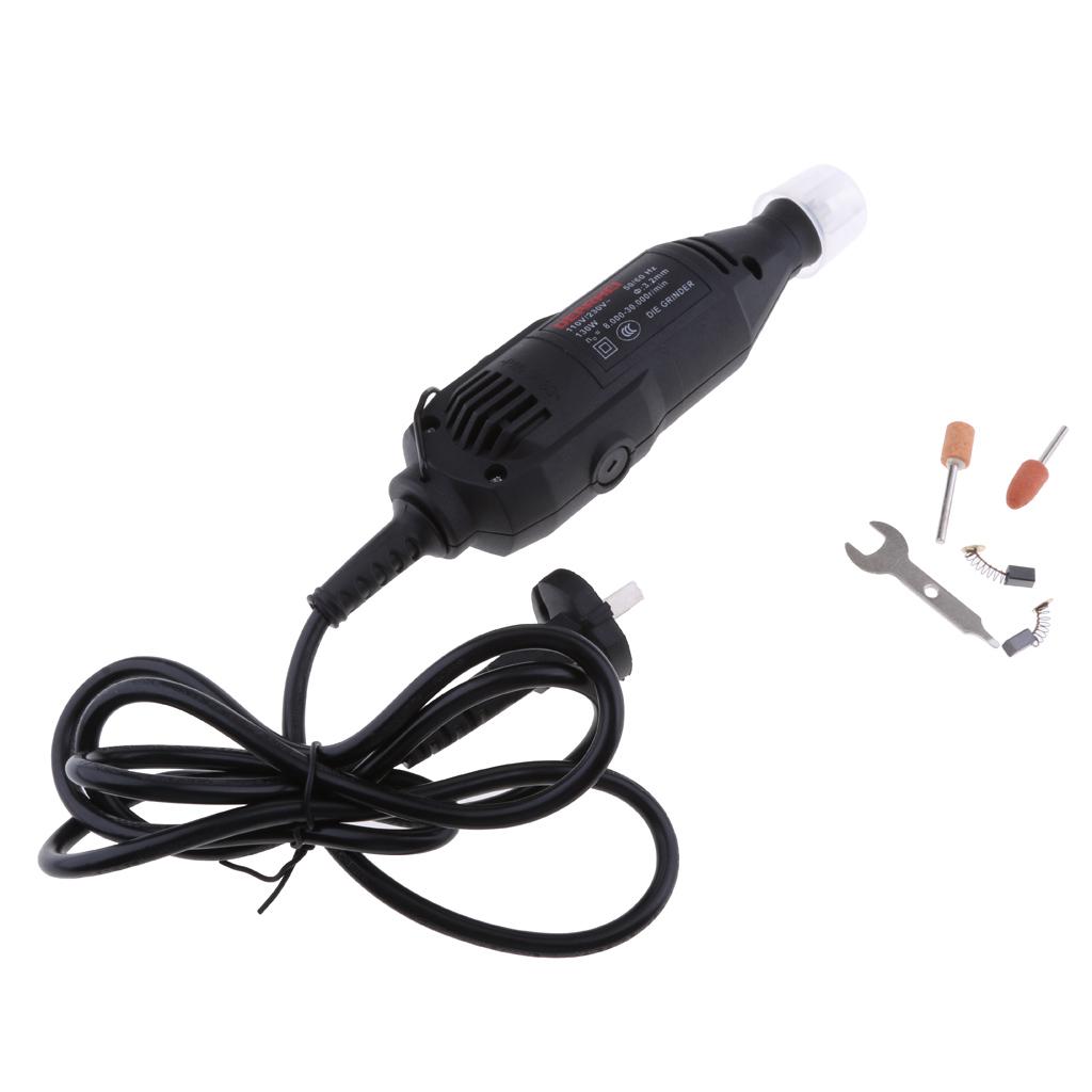 Electric Grinder Kit Rotary Tool Variable Speed for Drilling Engraving Polishing