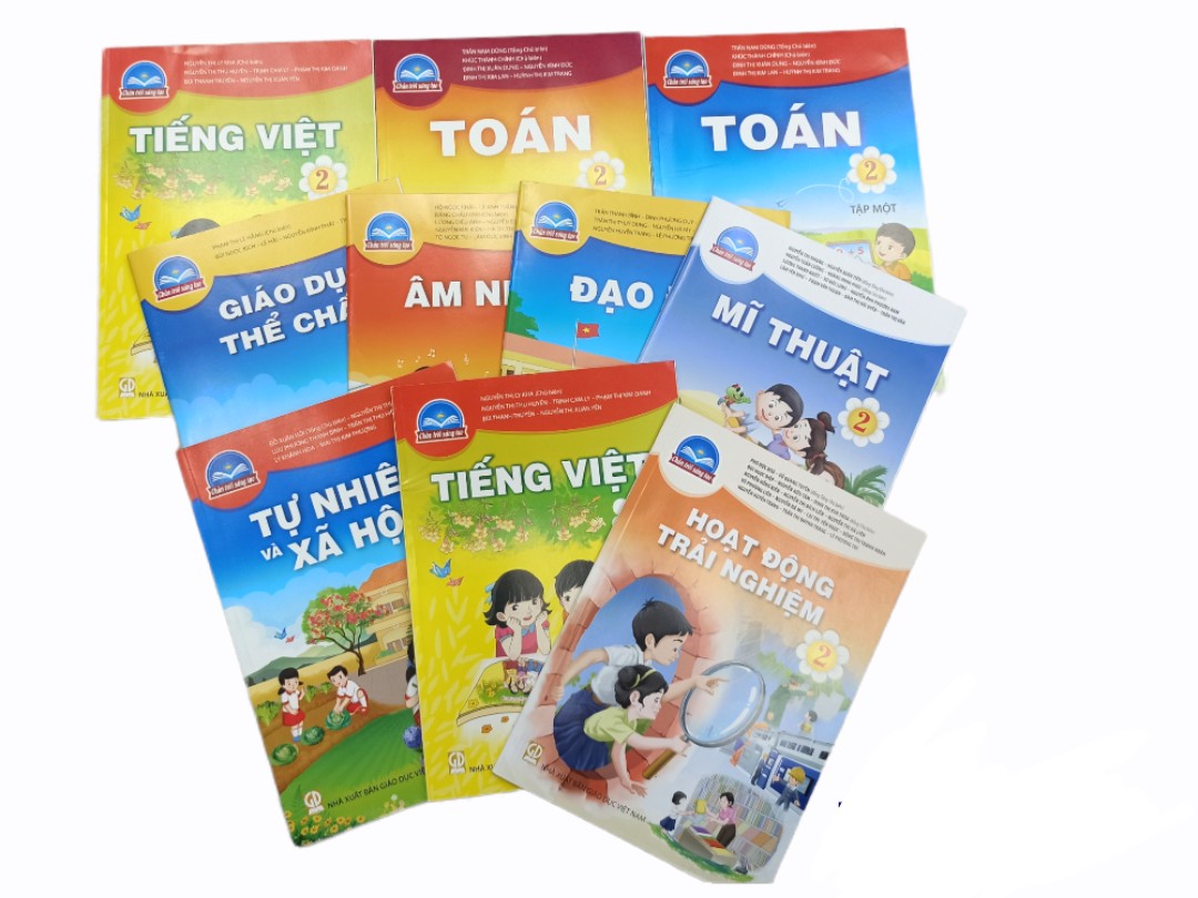 Bộ 10 Cuốn Sách Giáo Khoa Lớp 2