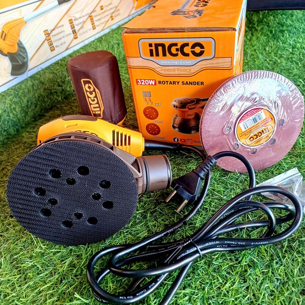 MÁY CHÀ NHÁM TRÒN 320W- 125MM INGCO RS3216 - HÀNG CHÍNH HÃNG