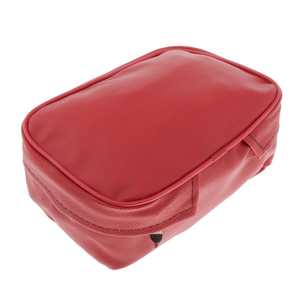 Motorcycle Tail Bag, Multifunctional Motorbike Rear Back Seat Bags PU Leather Luggage Storage Case Universal Fit for Sport Bike Scooter