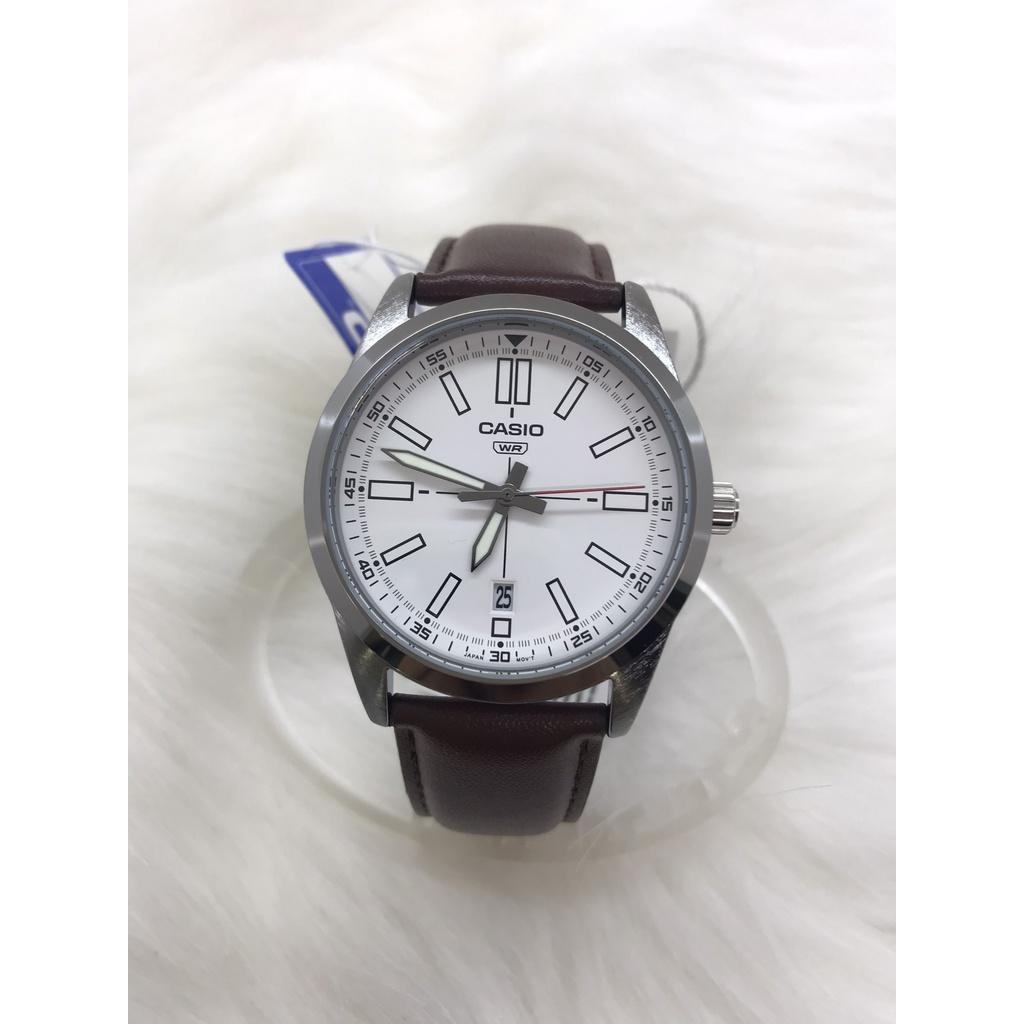 Đồng Hồ Nam Dây Da Casio Standard MTP-VD02L-7EUDF Chính Hãng - MTP-VD02L-7E