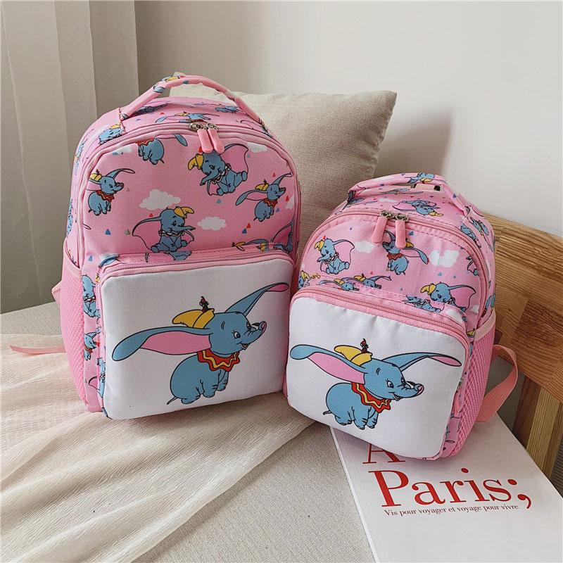 Hoạt Hình Dễ Thương Dumbo Bé Dây An Toàn Toàn Ba Lô Kid Chống Mất Túi Bé Tập Đi Mẫu Giáo Học Cho Bé Gái Bé Trai mochila