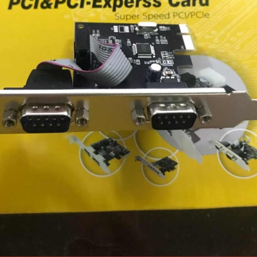 Card Pci Express To 2 Com Dùng Cho Main H61