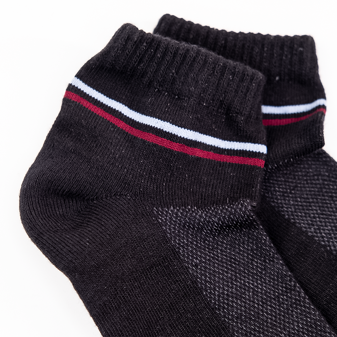 Tất cổ cao kháng khuẩn, khử mùi hôi cotton - Vớ màu trơn thời trang cho nam, nữ