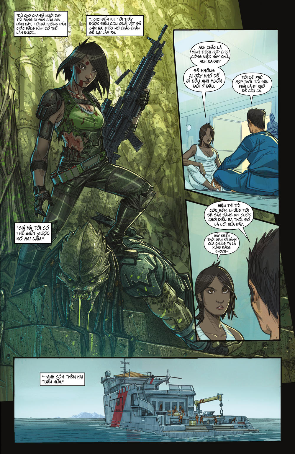 predator: hunters - quái thú săn mồi: thợ săn chapter 2.2 6