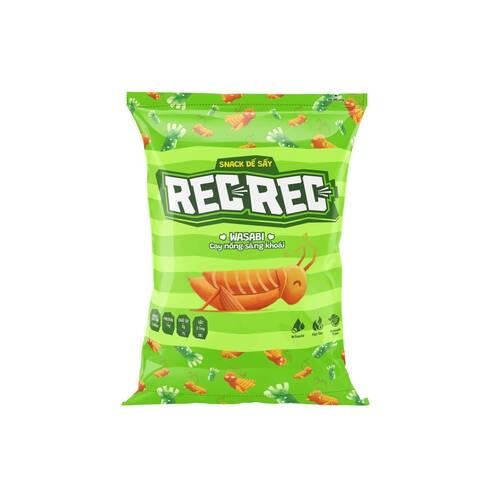 Snack dế sấy REC REC vị Wasabi - Gói 25g