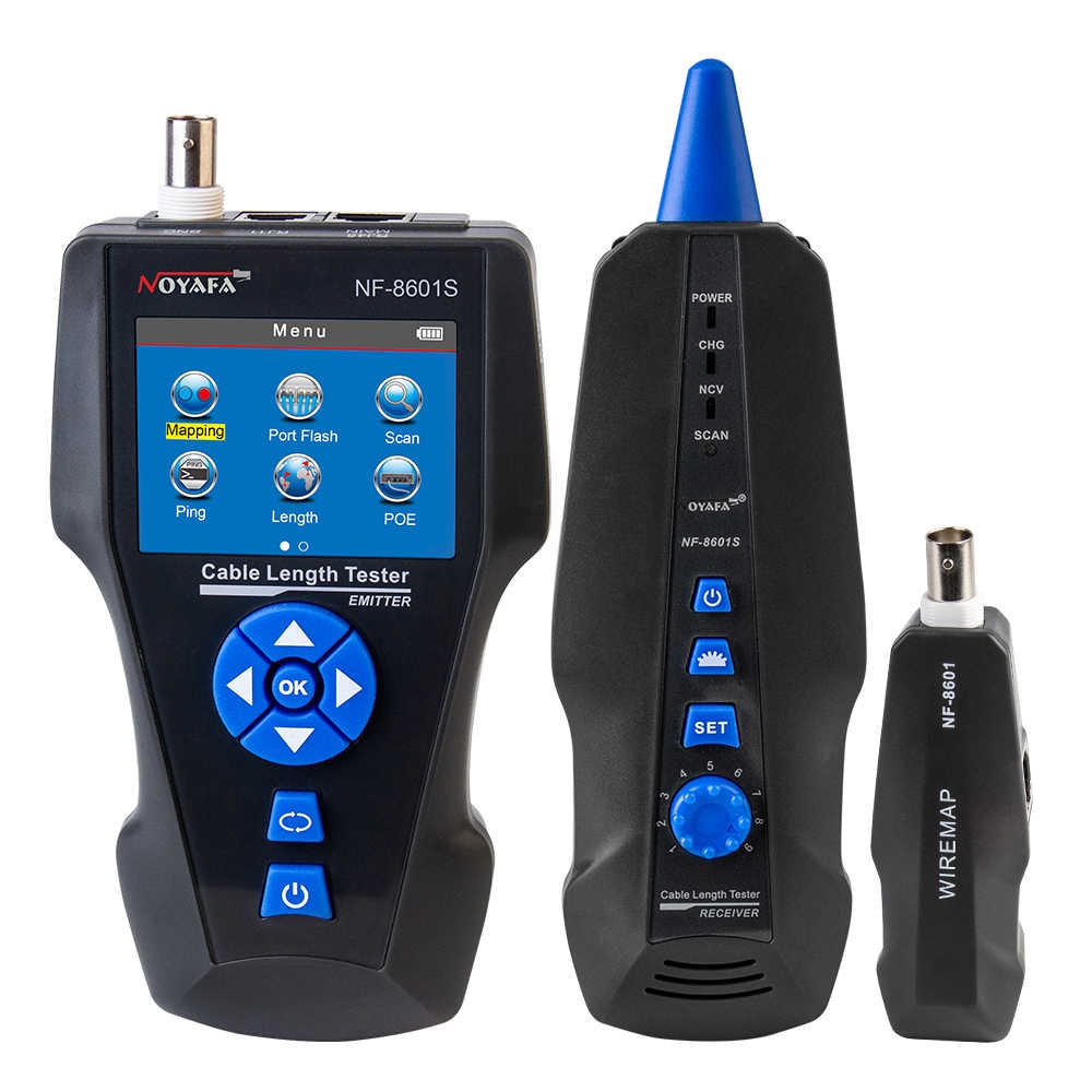 Máy Test Cáp Mạng Noyafa NF-8601S - Hàng Nhập Khẩu