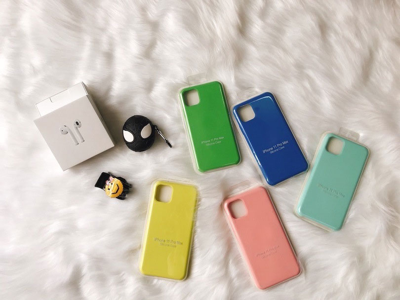 Ốp Lưng Silicon Chống Bám Bẩn Cho Iphone 11 Pro Max