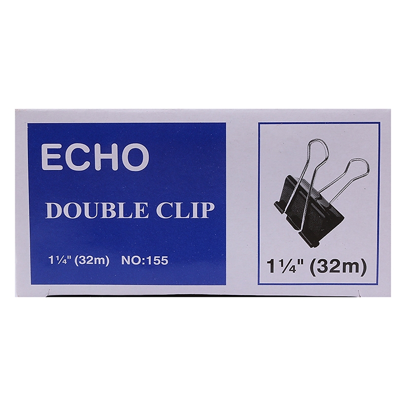 Hộp 12 Kẹp Bướm 32mm Echo H12