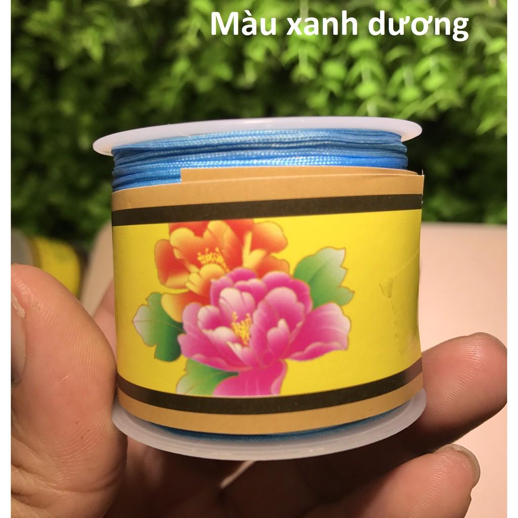 Cuộn dây dù, dây tim để tết vòng và làm đồ Handmade size 0,8mm