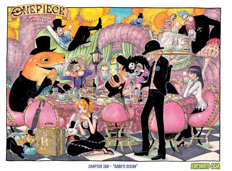 đảo hải tặc - one piece chapter 588 1