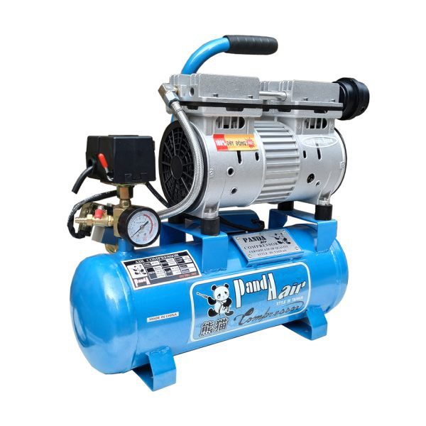 MÁY NÉN KHÍ LIỀN TRỤC KHÔNG DẦU 12L 1HP PANDA PT-570- HÀNG CHÍNH HÃNG