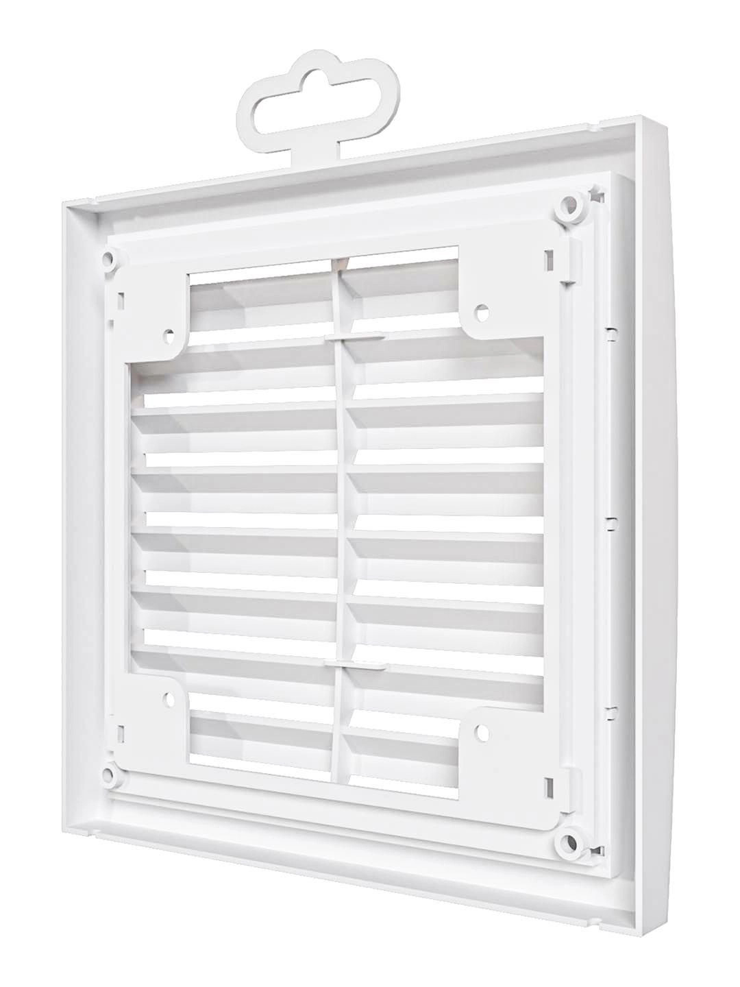 Cửa gió vuông NHỰA 250х250 - 2525RR  - Hàng Nhập Khẩu