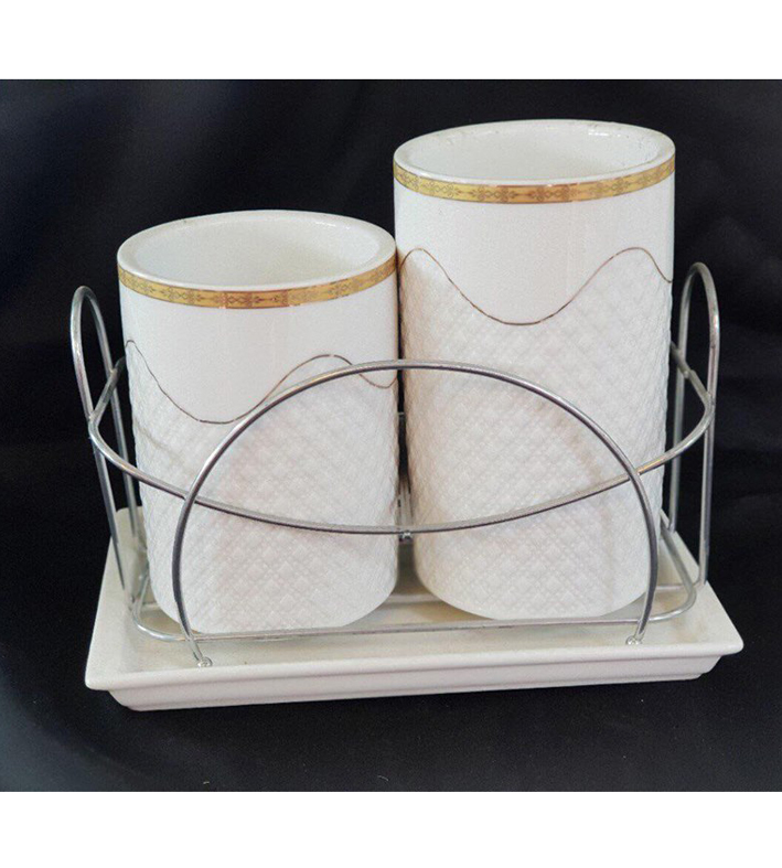 ỐNG CẮM ĐŨA BẰNG SỨ - VD63