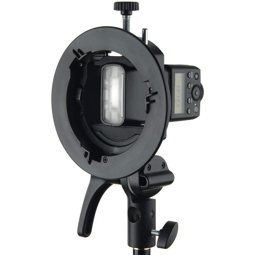 Giá đỡ đèn Flash Godox S2-type Speedlite Bracket (Bowens mount) HÀNG CHÍNH HÃNG