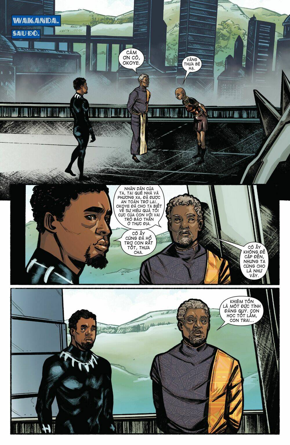 marvel's black panther prelude - hoàng đế báo đen tiền dẫn chapter 2 20