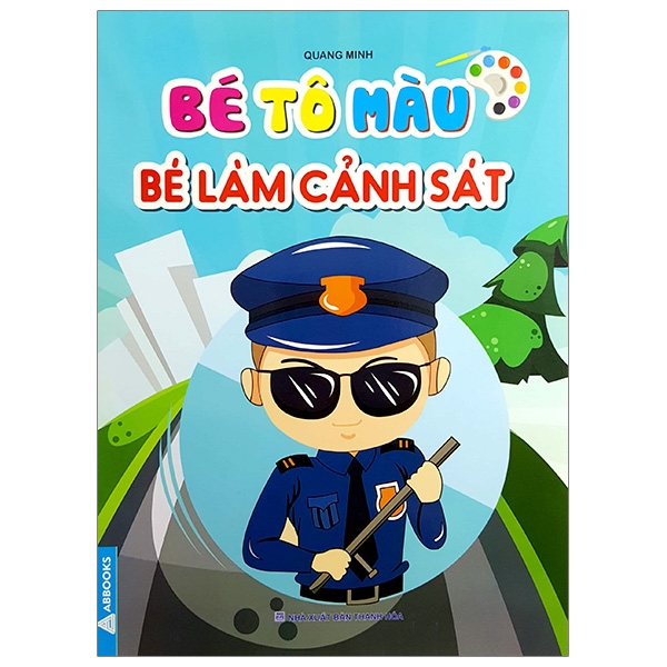 Bé Tô Màu Bé Làm Cảnh Sát