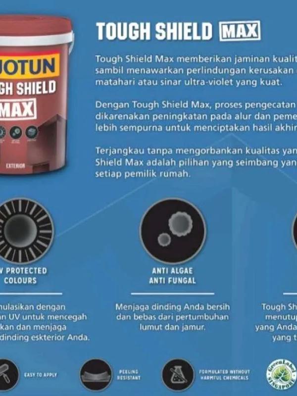 Sơn tường nhà JOTUN TOUGH SHIELD MAX 17L che phủ tốt, bền màu (Sơn ngoại thất)