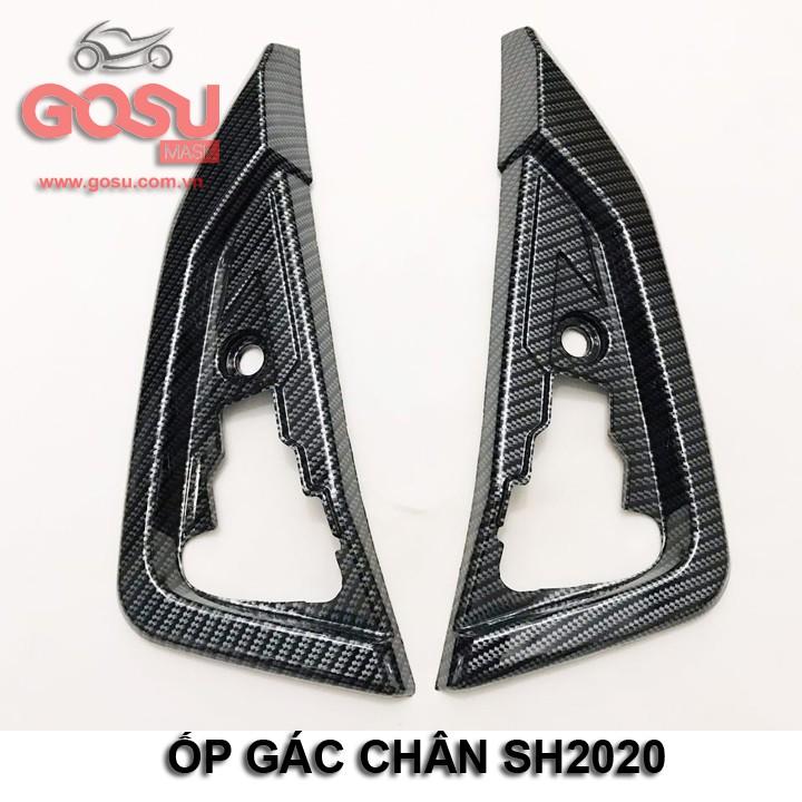 ỐP GÁC CHÂN SH2020 -2023(Một đôi) CACBON - CROME