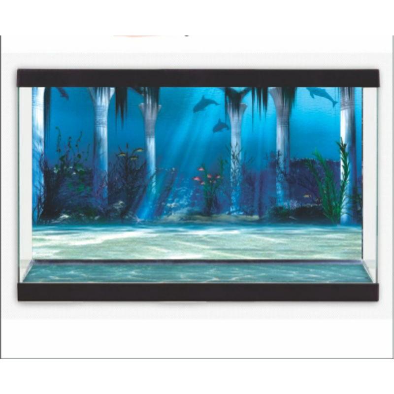 TRANH 3D DÁN HỒ CÁ _DECAL VIP