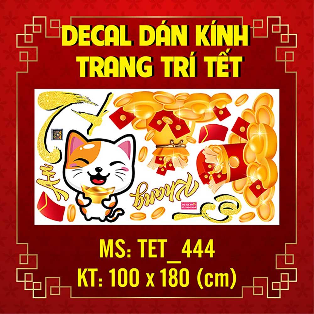 DECAL TRANG TRÍ TẾT 2023 COMBO SỐ 104