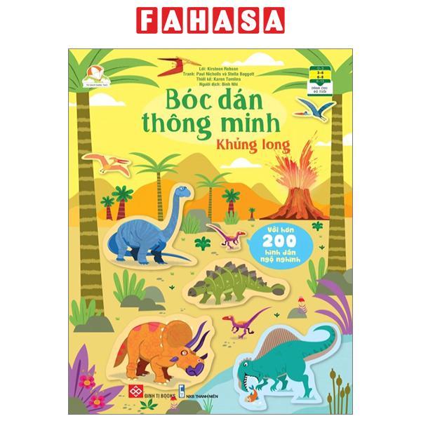 Bóc Dán Thông Minh - Khủng Long