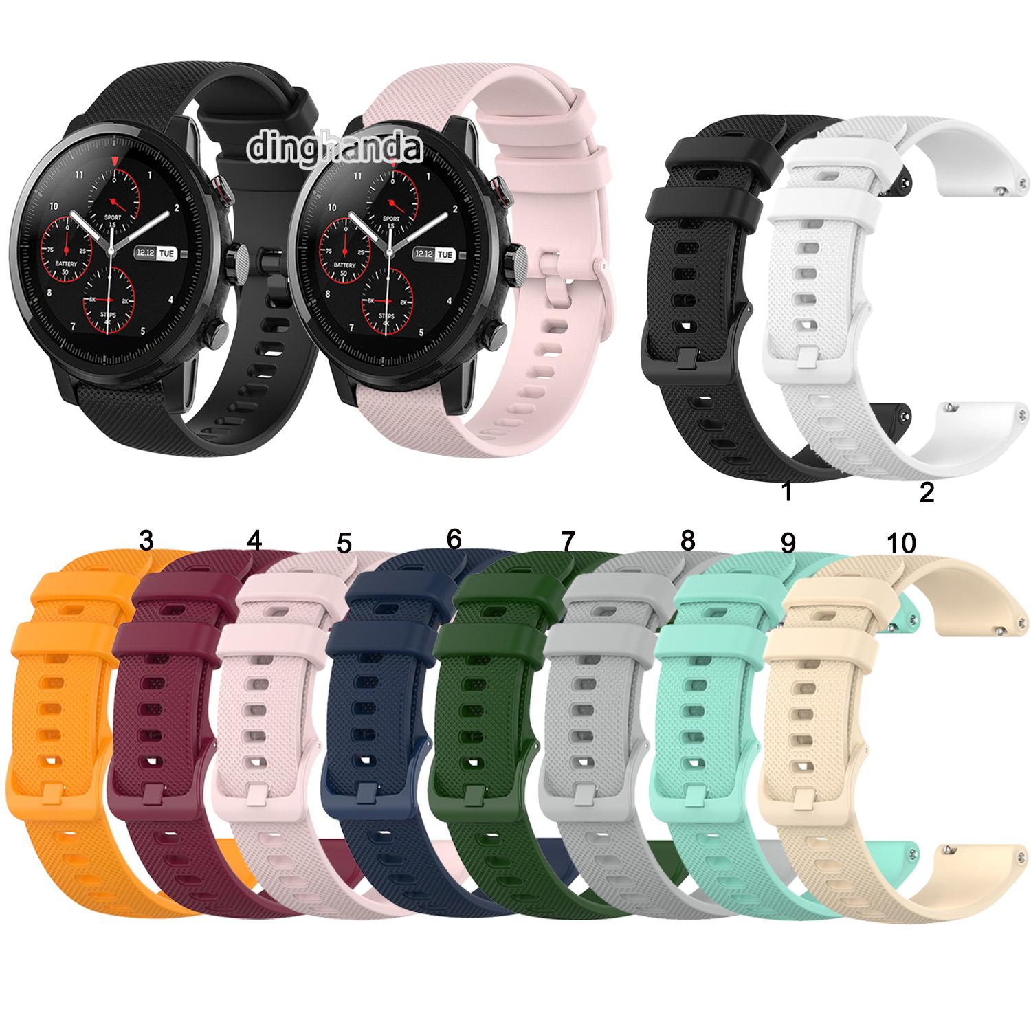 Silicone Strap Watch Band for Huami Amazfit Stratos 2 2S 3
