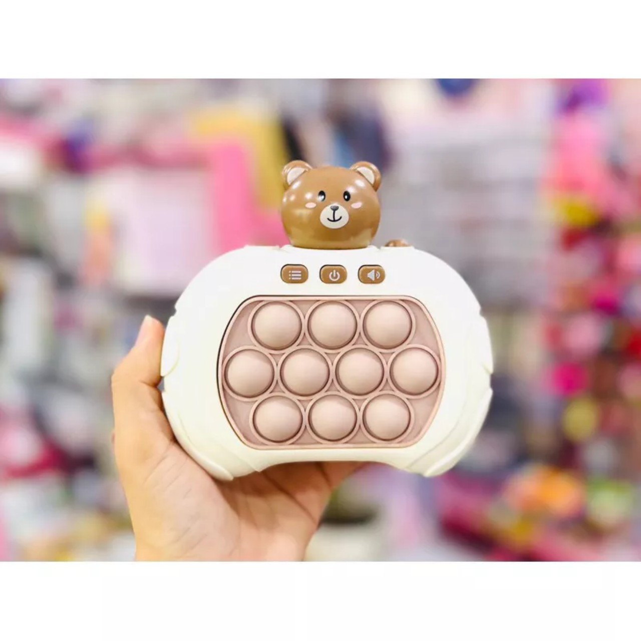 Đồ Chơi Pop It Dáng Máy Game Điện Tử Bóp Tay Giảm Căng Thẳng