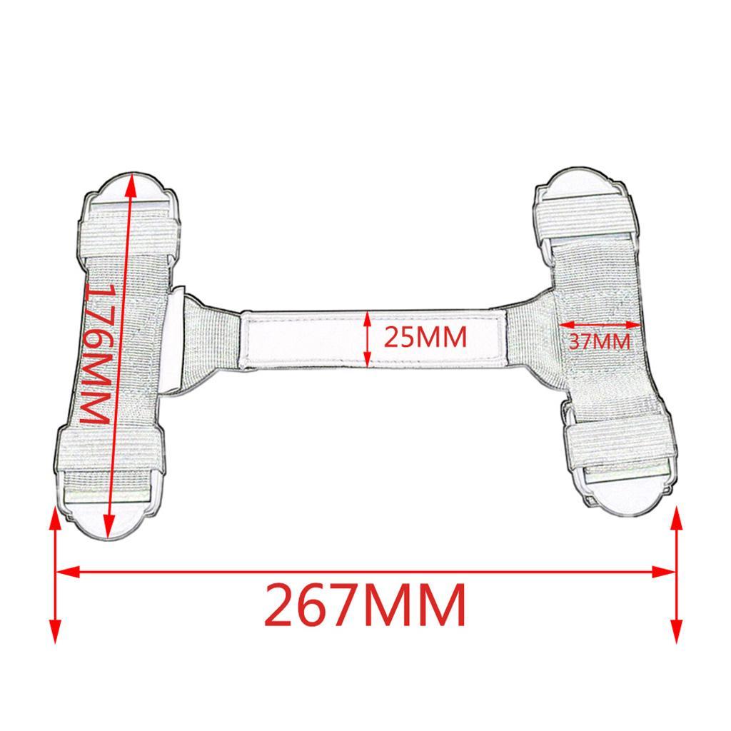 Motorcycle Side Aluminum Box Handle Strap Rope for F800GS Red