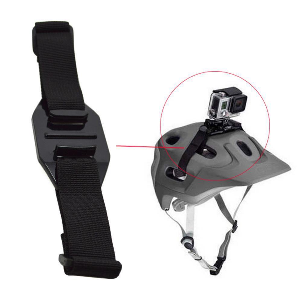 Xe máy Mũ bảo hiểm mũ cứng dây đeo cho GoPro Hero 11 10 9 8 7 6 5 4 SJCAM SJ4000 AIR AKASO EKEN DJI Action Camera Phụ kiện
