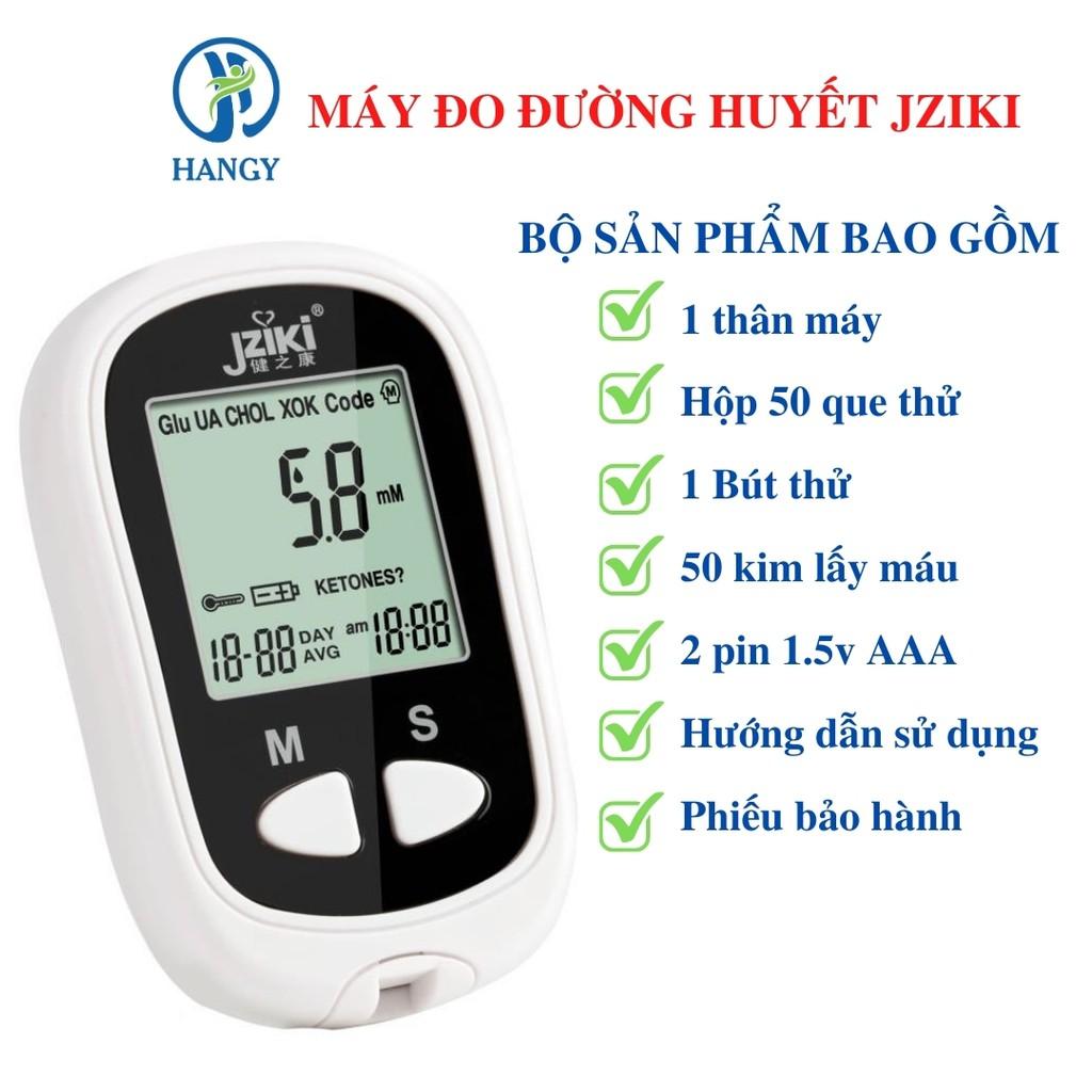 Máy đo đường huyết Jziki nhập khẩu HANGY