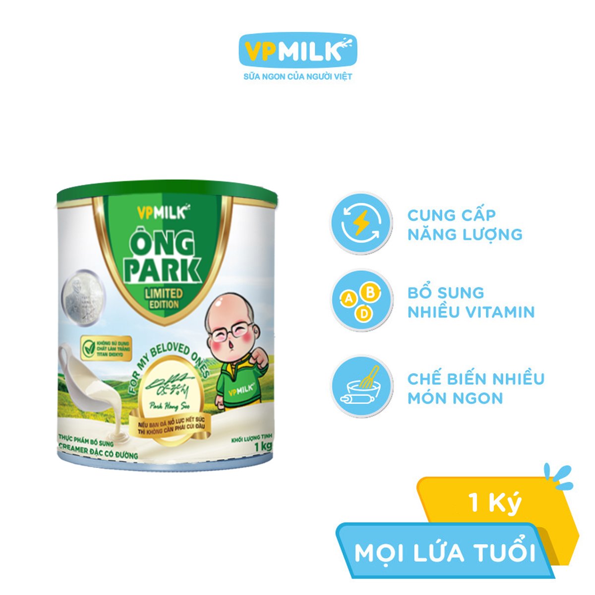 Creamer Đặc Có Đường VPMilk Ông Park 1Kg