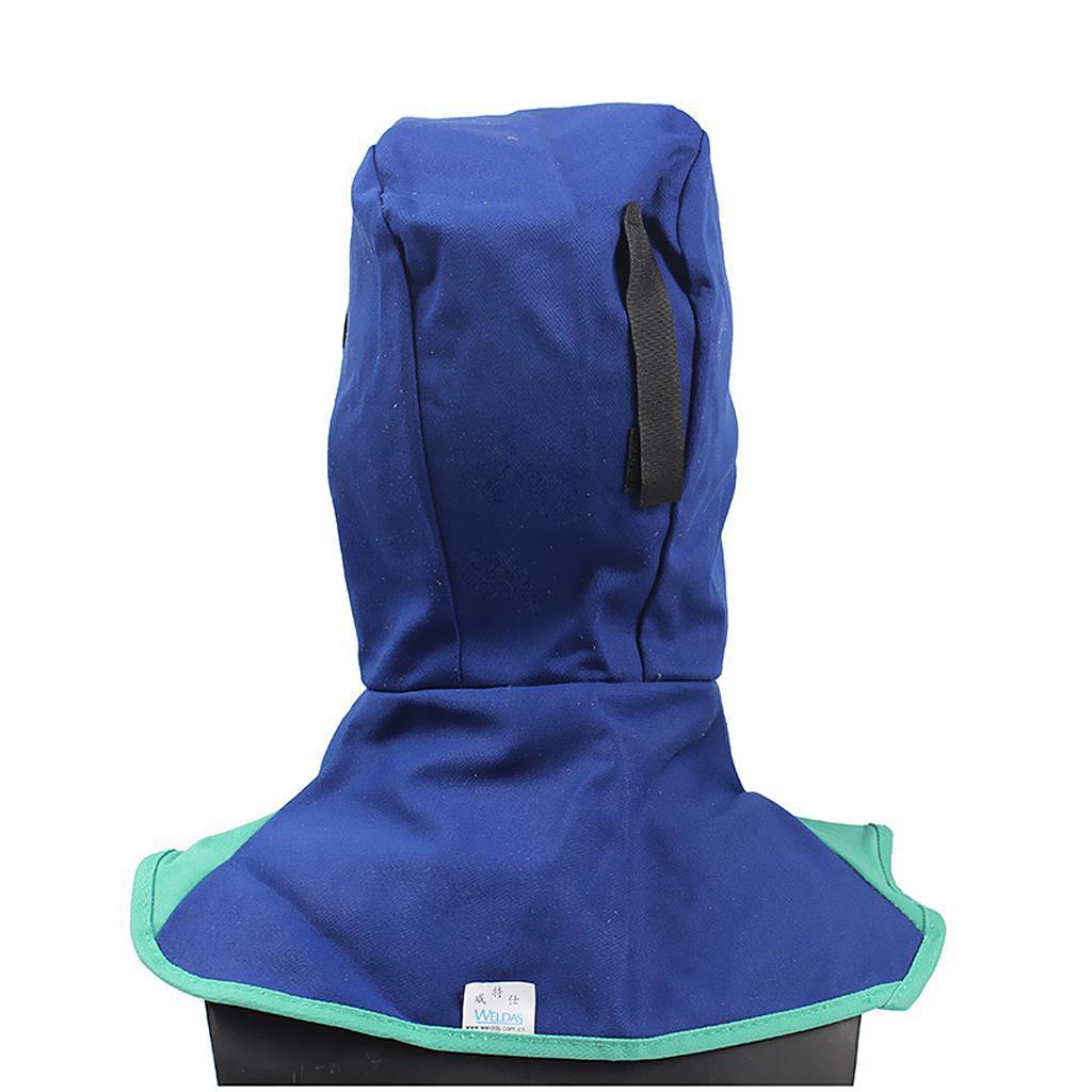 2 Piece Flame Retardant Safey Helmet Welding Neck Protective Hood Head Cover