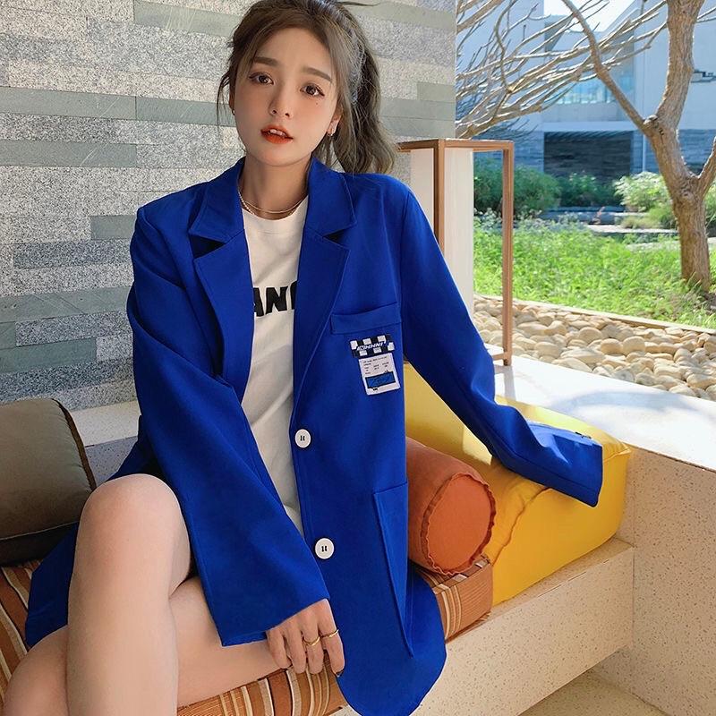 Áo Khoác Blazer Dáng Suông phong cách hàn quốc mẫu mới mã RB014