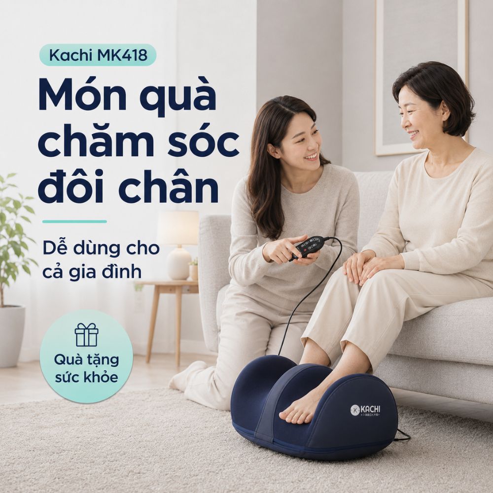 Máy Massage Chân KaChi MK418 - hàng chính hãng