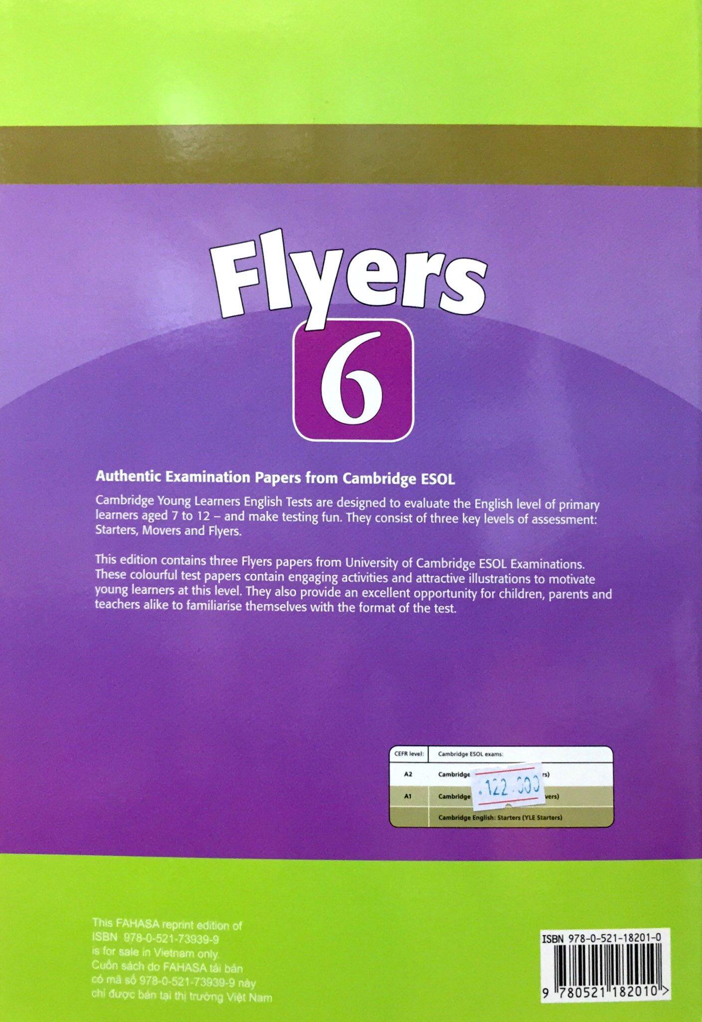Cambridge Young Learner English Test Flyers 6: Student Book
