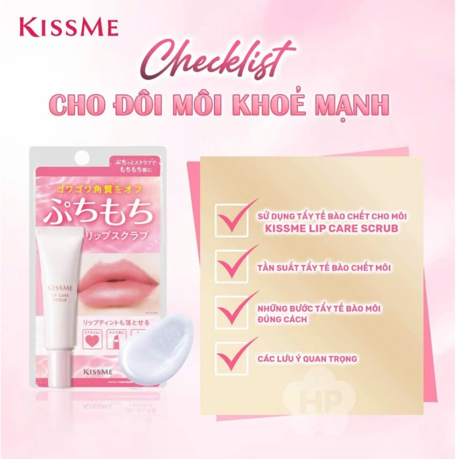 Kem Tẩy Tế Bào Chết Cho Môi Kissme Puchi Mochi Lip Srcub 10 G