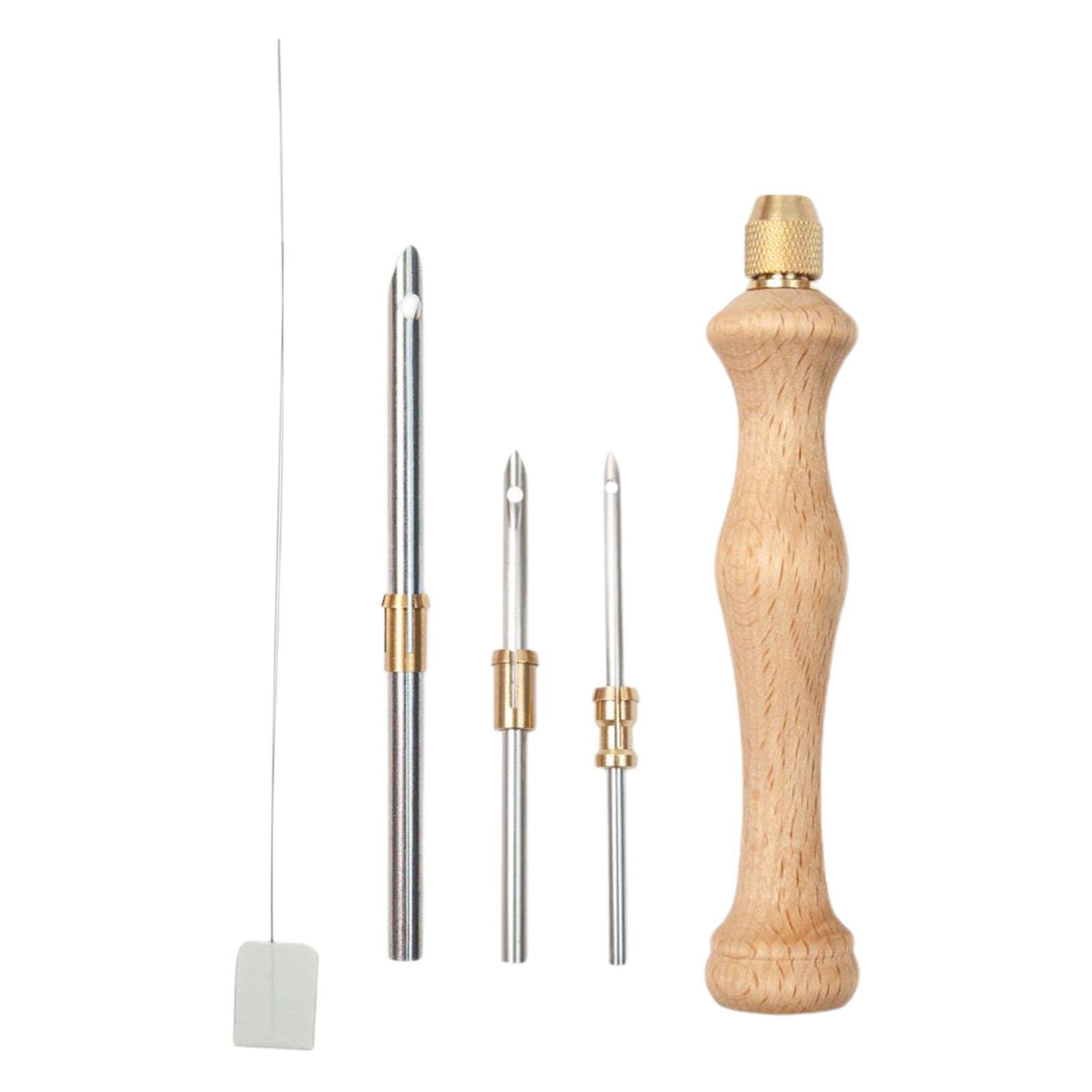 Punch Set Embroidery Punch Pen Punch Tool for 5 mm 3.5 mm Yarn