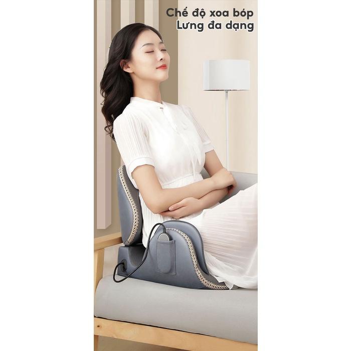 Đệm ghế massage 10D SEDENTARY thư giãn lưng mông hông đùi YJ-P7 Chống gù lưng