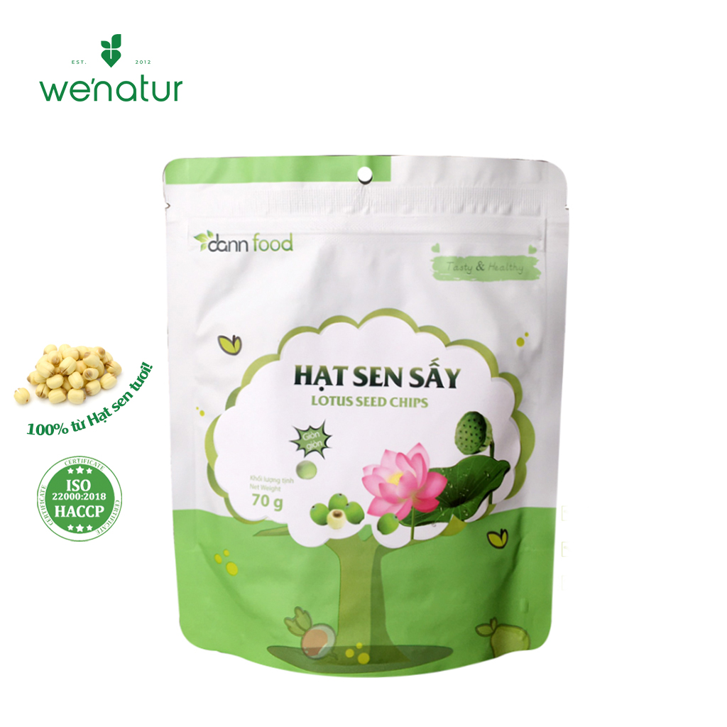 Hạt Sen Sấy Ăn Liền Dann Food 70g