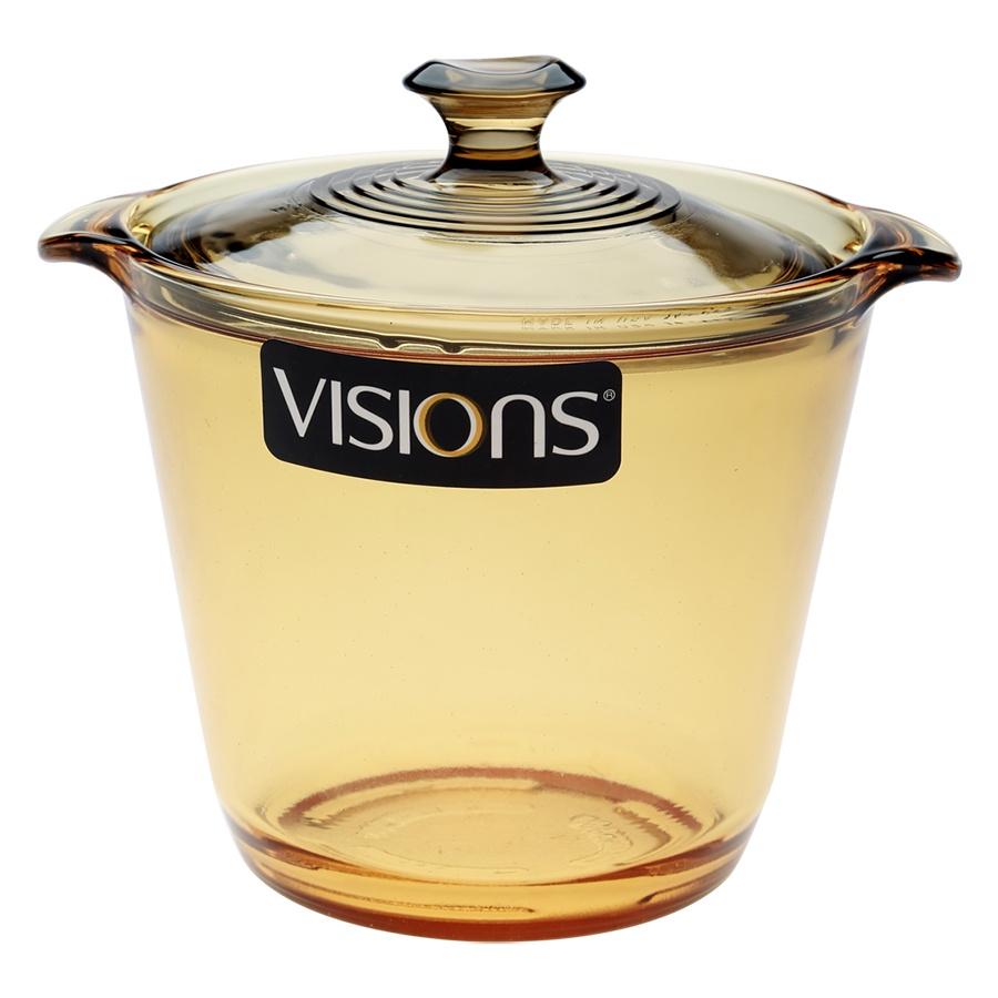 Nồi Thủy Tinh Visions VSF-12STW (1.2L) - Made in France - Phân phối bởi CTCP ABMA VN 15/2 Đoàn Như Hài, P12, Q4, TPH